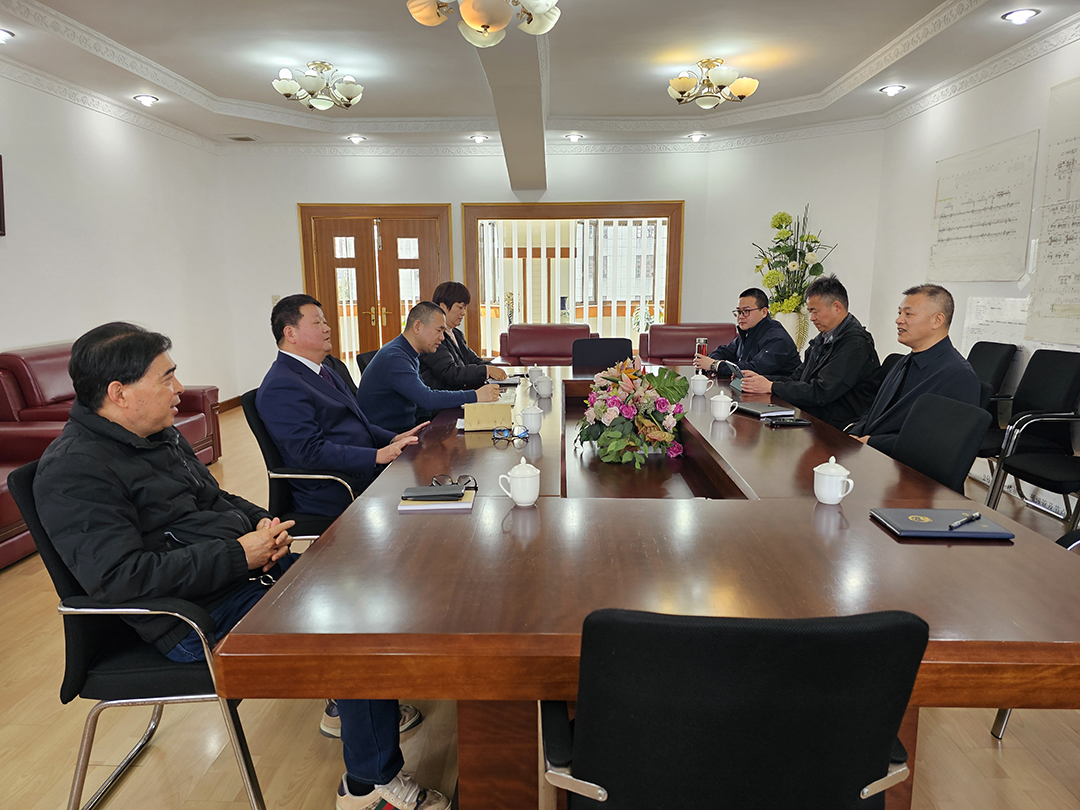 海宁市人大副主任陈继彪到我司走访调研